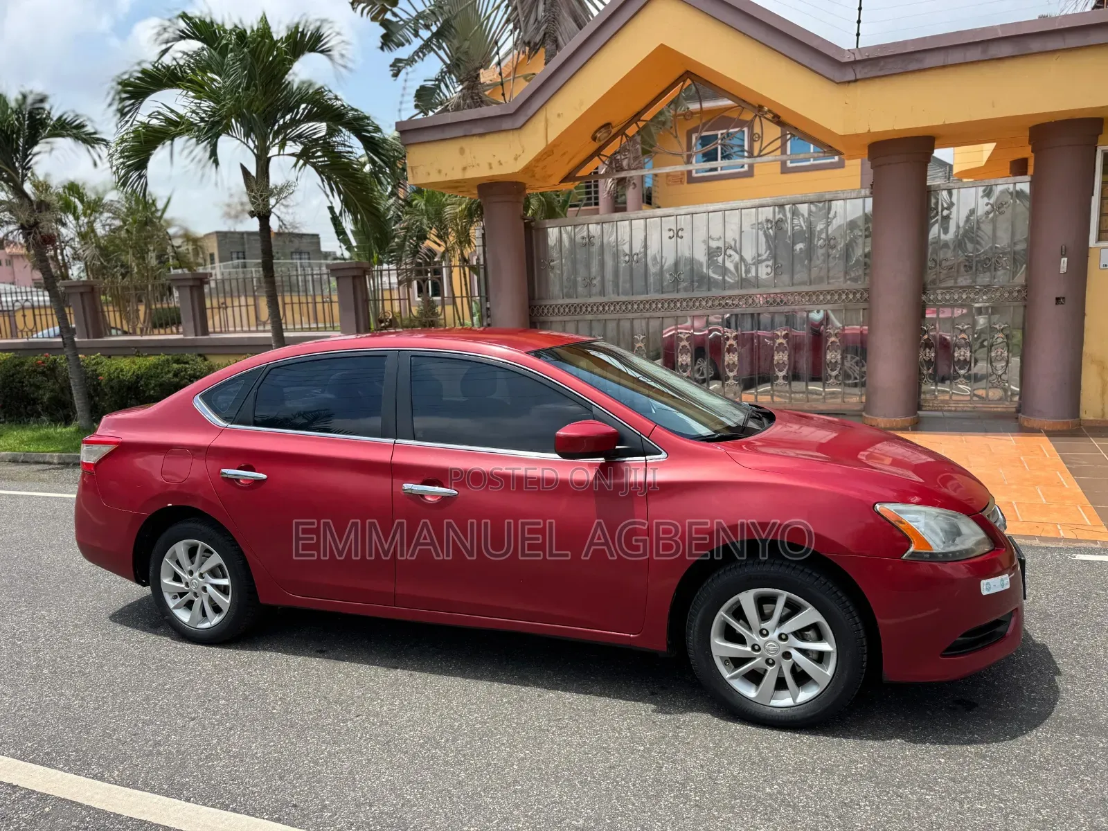 Nissan Sentra 2015 Red