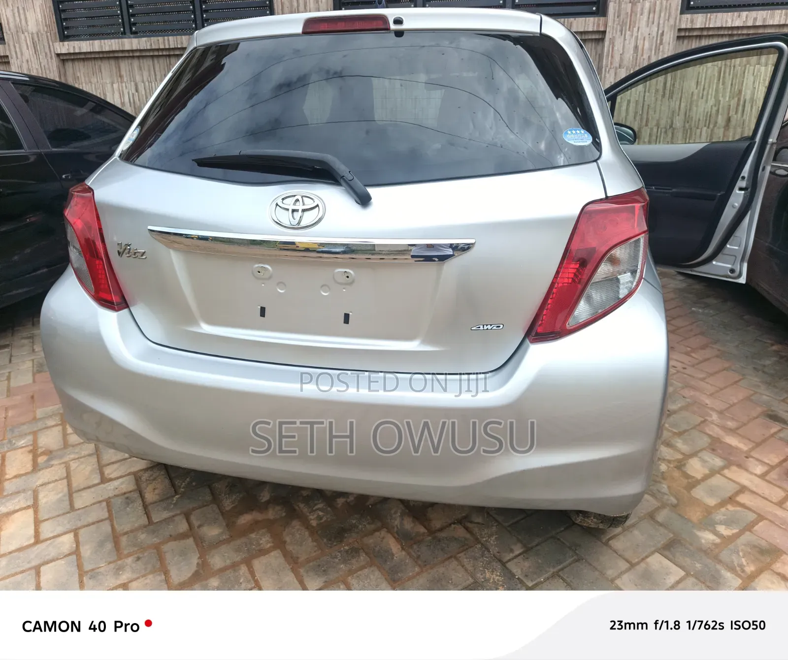 Toyota Vitz 2013 Silver