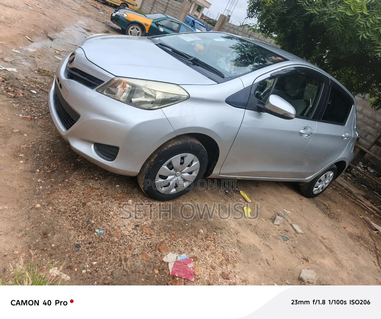 Toyota Vitz 2013 Silver