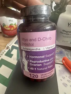 Myo Inositol Ashwaganda and D-Chiro Inositol