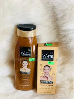 Gluta White Exfoliating Gel + Body Lotion