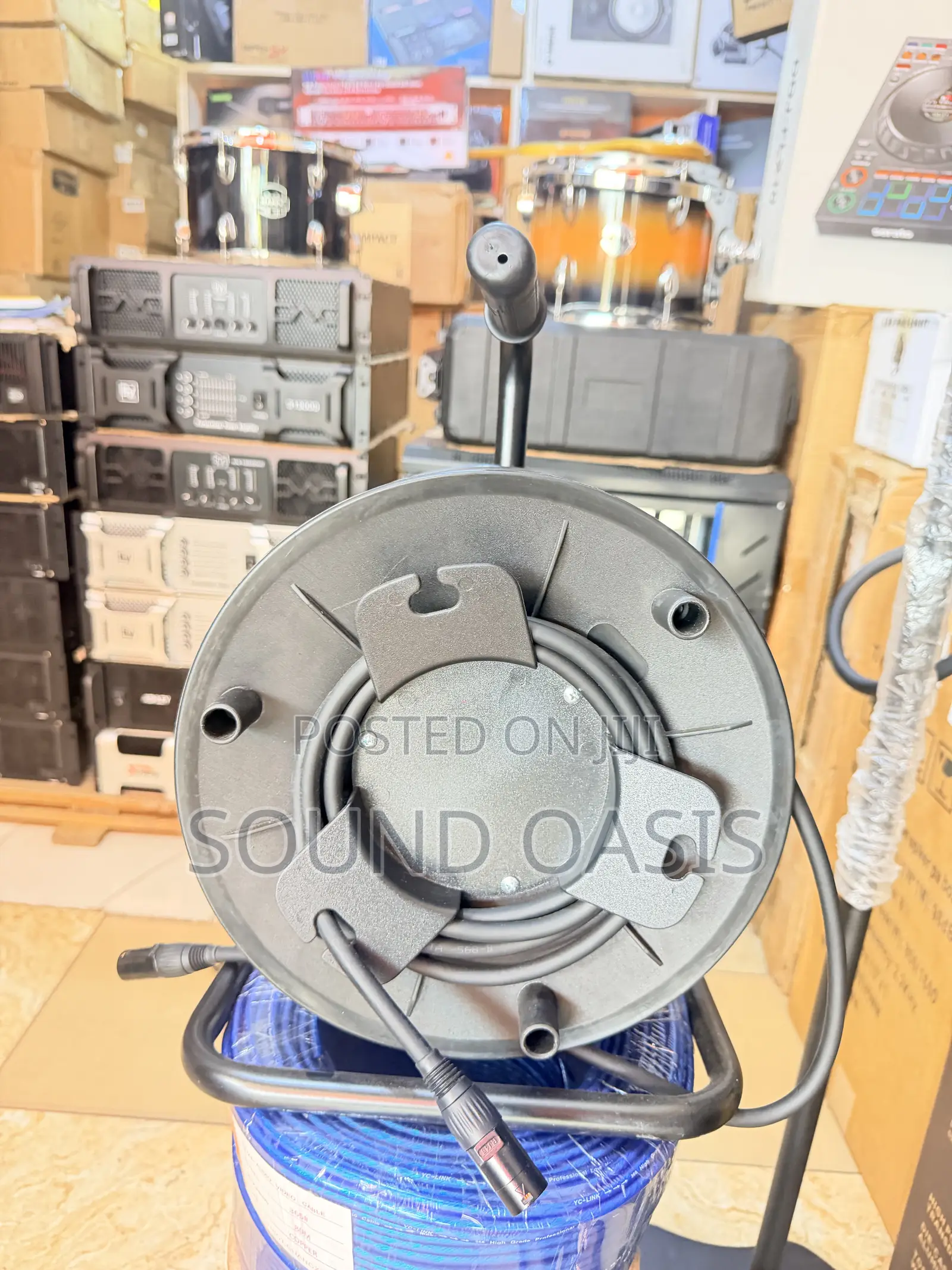 Hrj45dlu50 Cat 6 Patch Cable With Drum