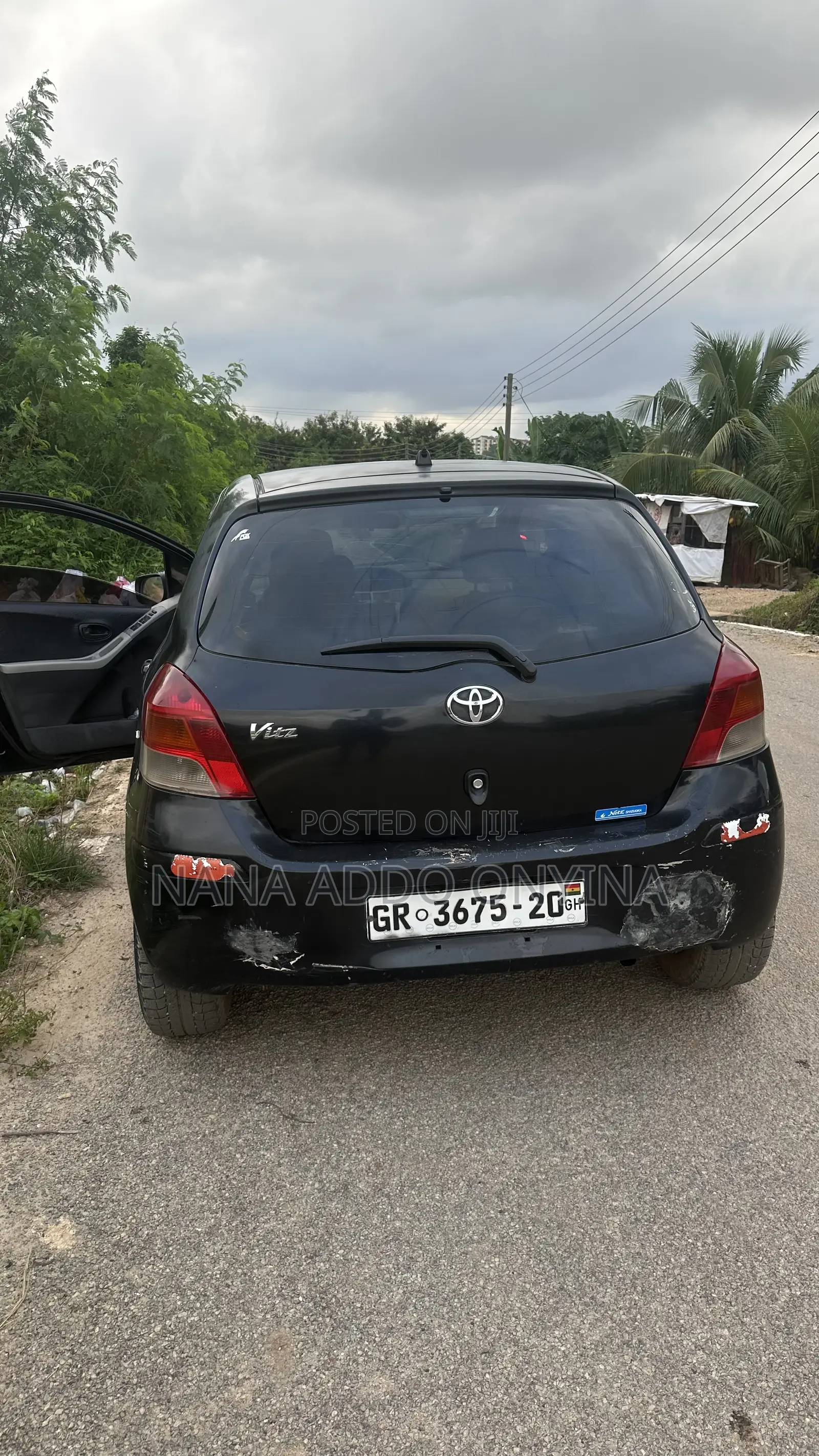 Toyota Vitz 1.0 FWD 5dr 2008 Black