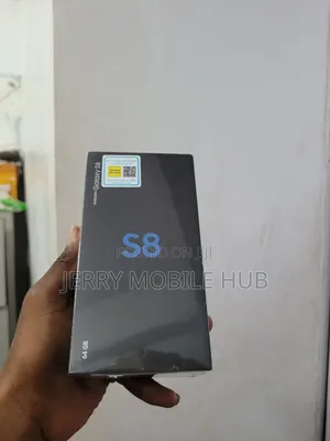 New Samsung Galaxy S8 64 GB Black