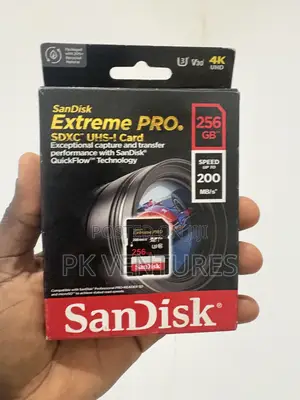 Extreme Pro 256gb Sandisk Sd Card for Camera