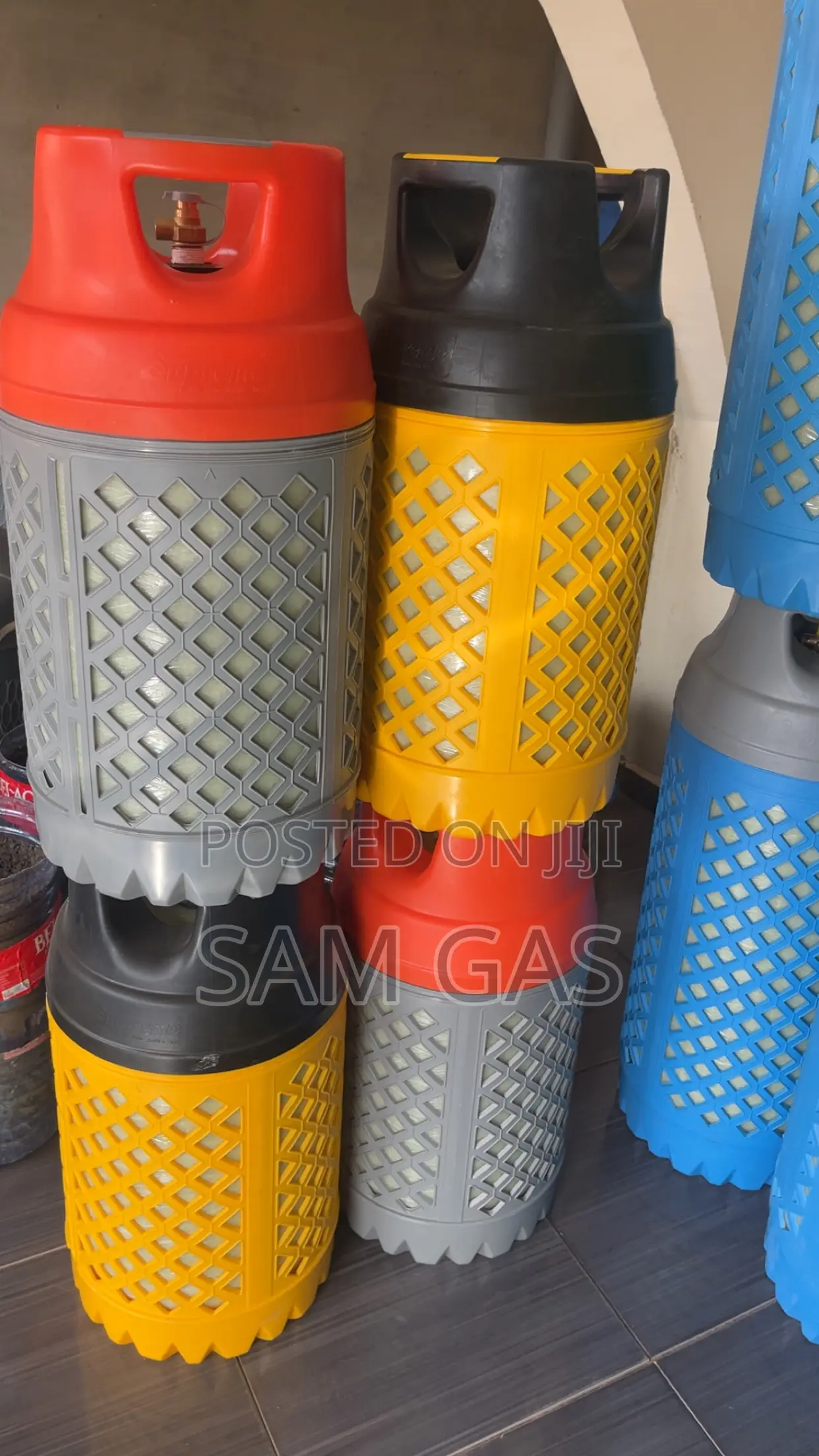 15kg Fibre/Fiber Glass Cylinders