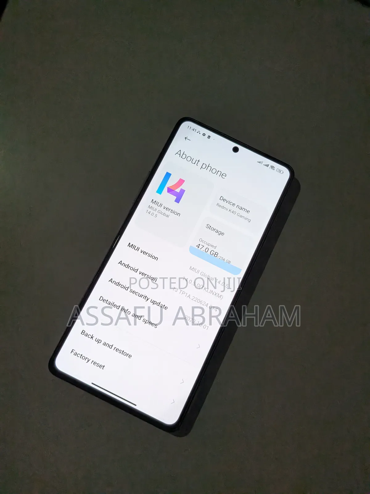 Xiaomi Redmi K40 Pro 256 GB White