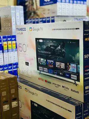 Edge Less Designed Nasco 50-Inch Smart Google Tv