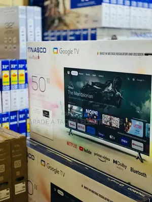 Genuine Sleek Nasco 50-Inch Smart Google Tv