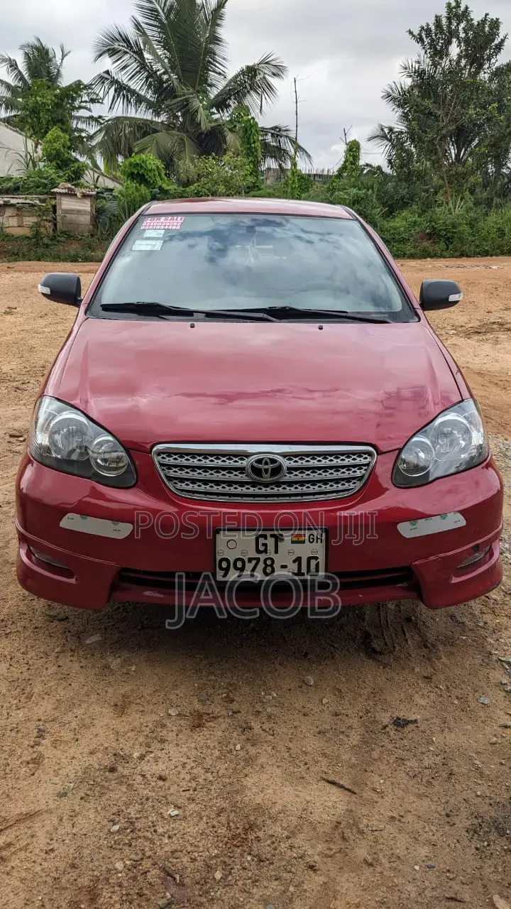 Toyota Corolla 1.8 VVTL-i TS 2006 Red