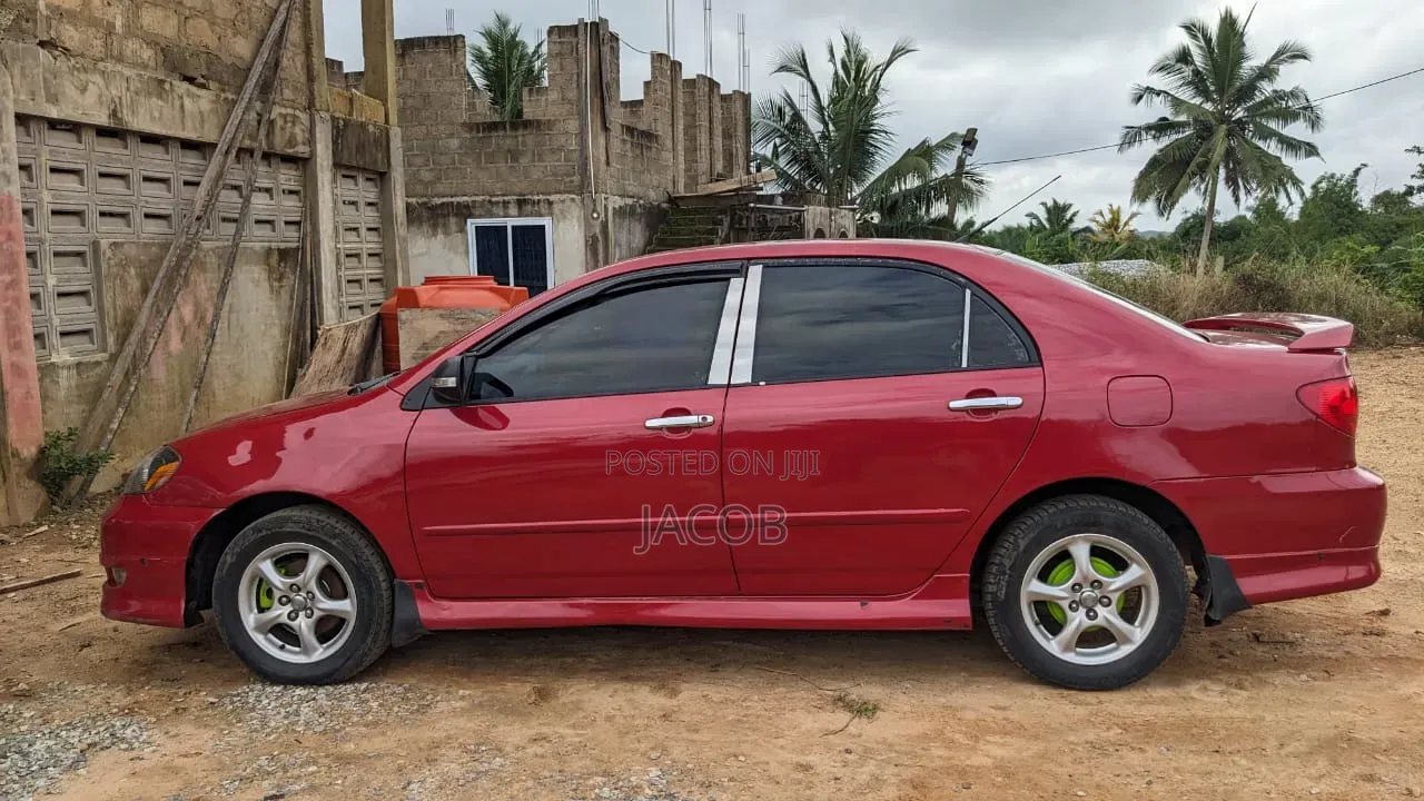 Toyota Corolla 1.8 VVTL-i TS 2006 Red