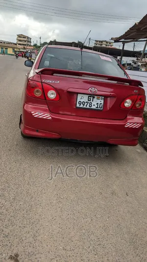 Toyota Corolla 1.8 VVTL-i TS 2006 Red