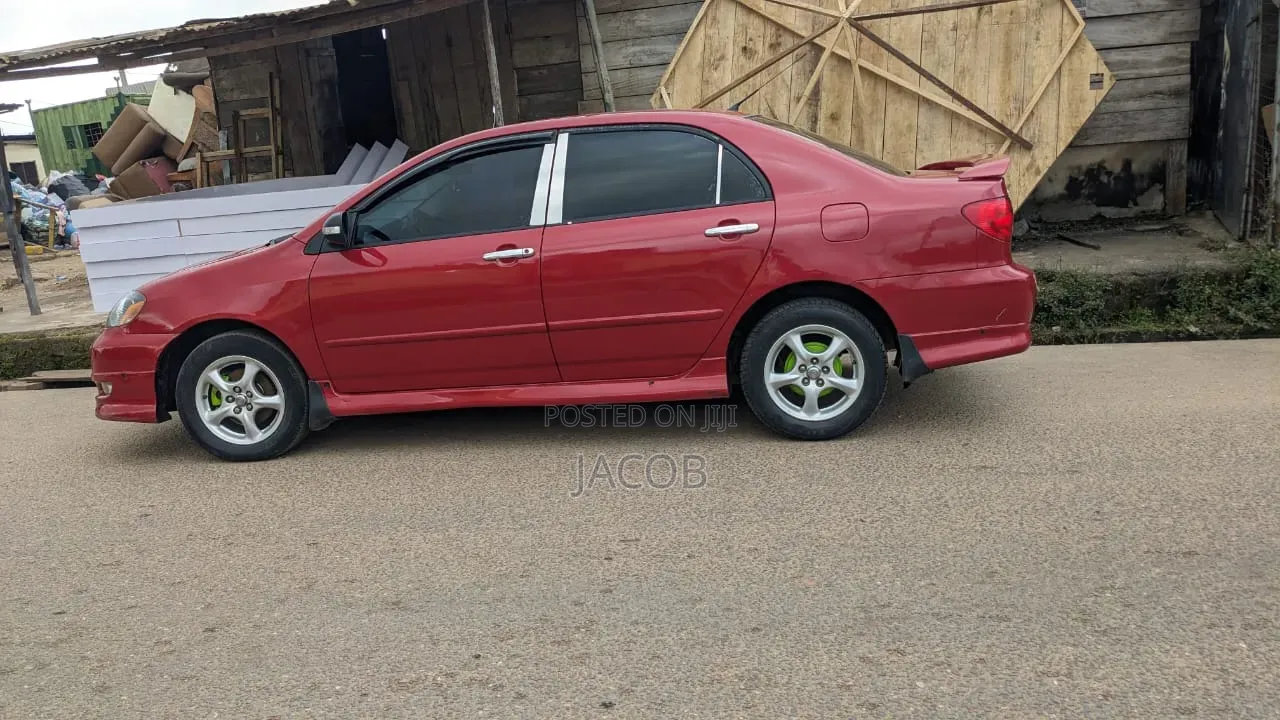 Toyota Corolla 1.8 VVTL-i TS 2006 Red