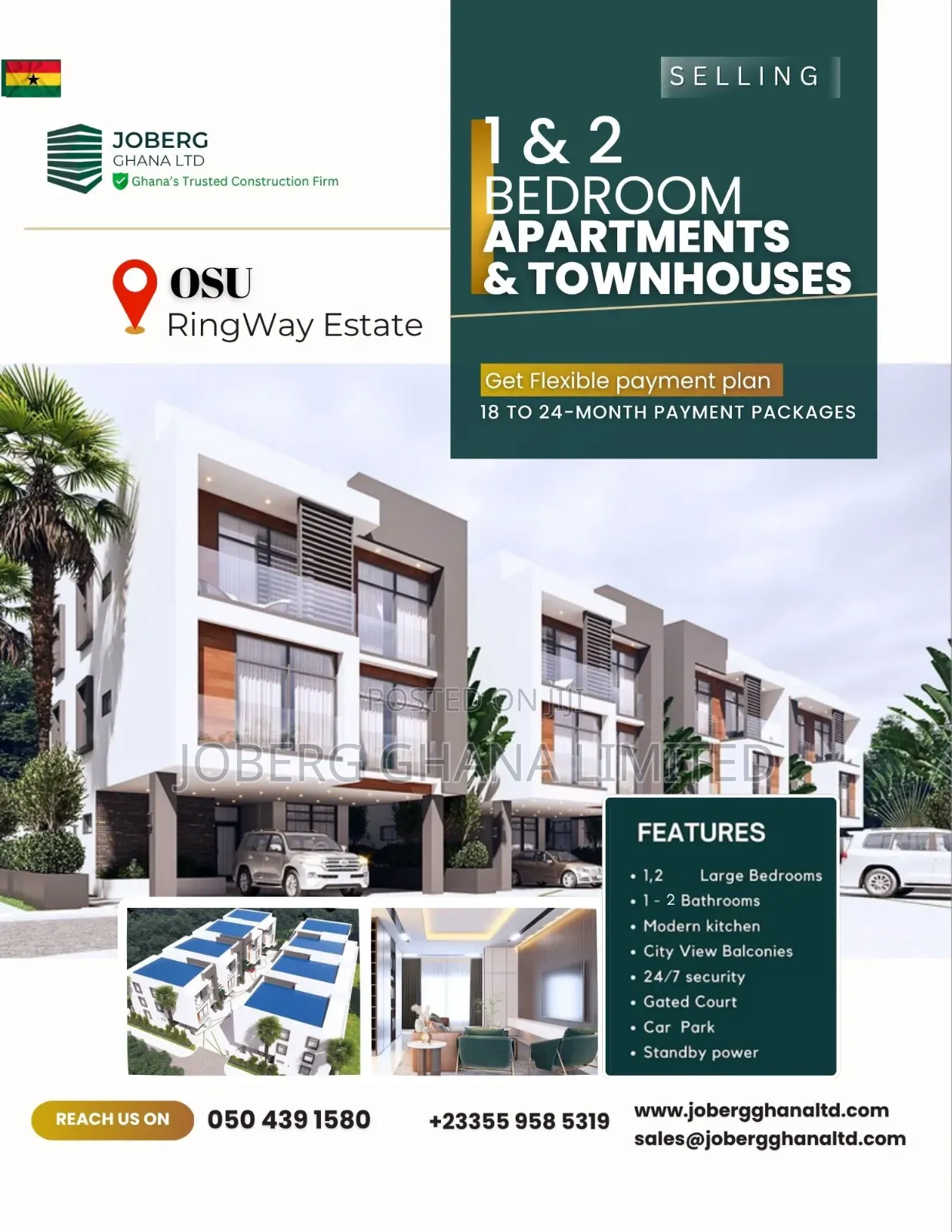 2bdrm Apartment in Ring Way Estate, Stadium Area for sale