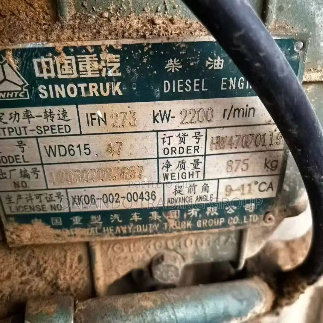 Howo Original 371hp ( China Engine)