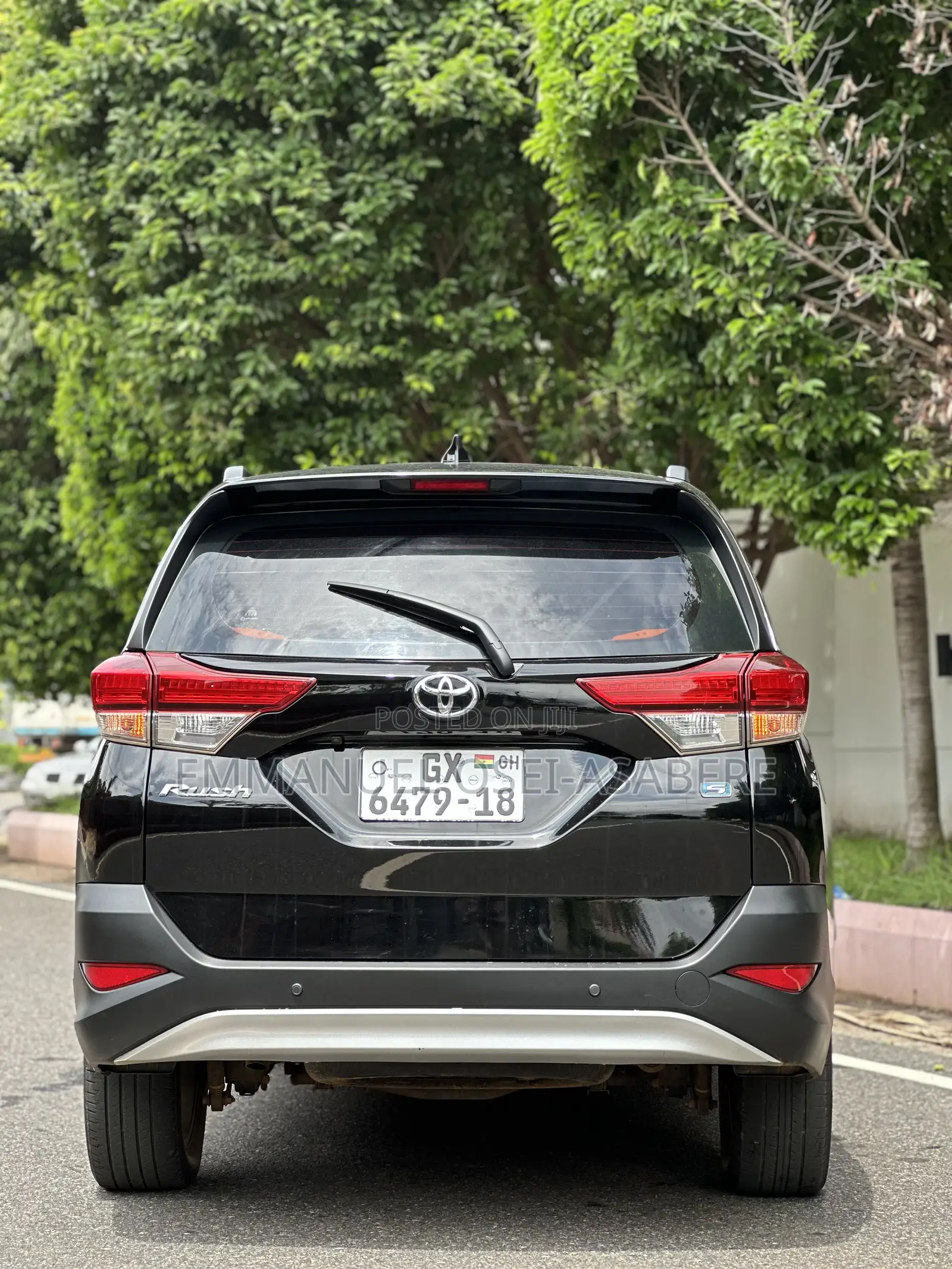 Toyota Rush 1.5 AWD 2018 Black