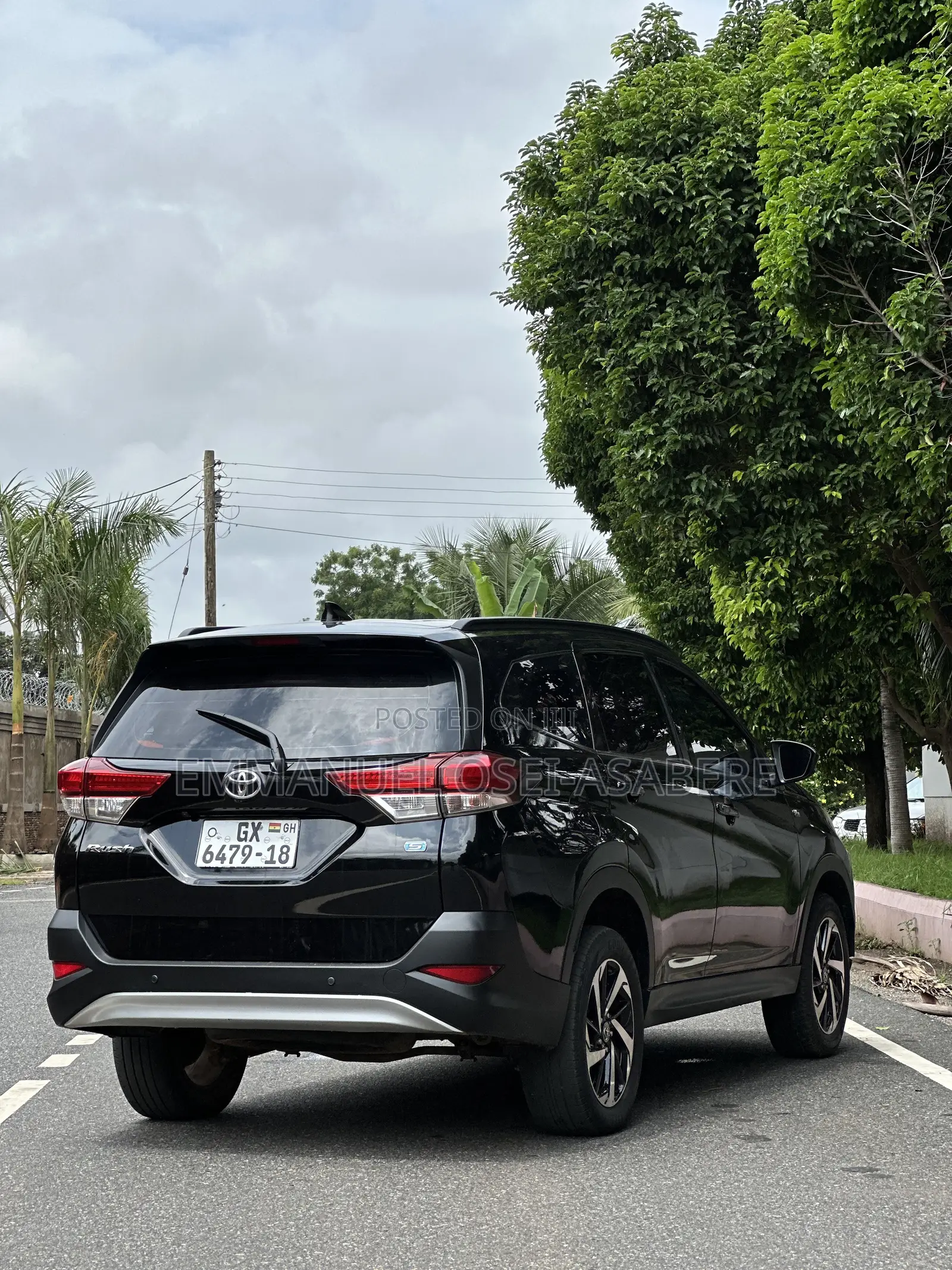 Toyota Rush 1.5 AWD 2018 Black