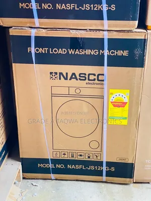 Nasco 12-Kg Front Load Washing Machine