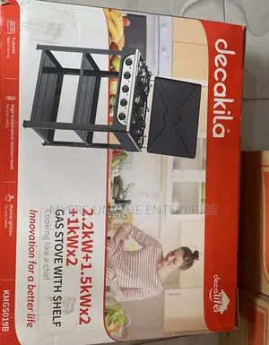 Decakila Standing Gas Stove-Cook Like a Chef