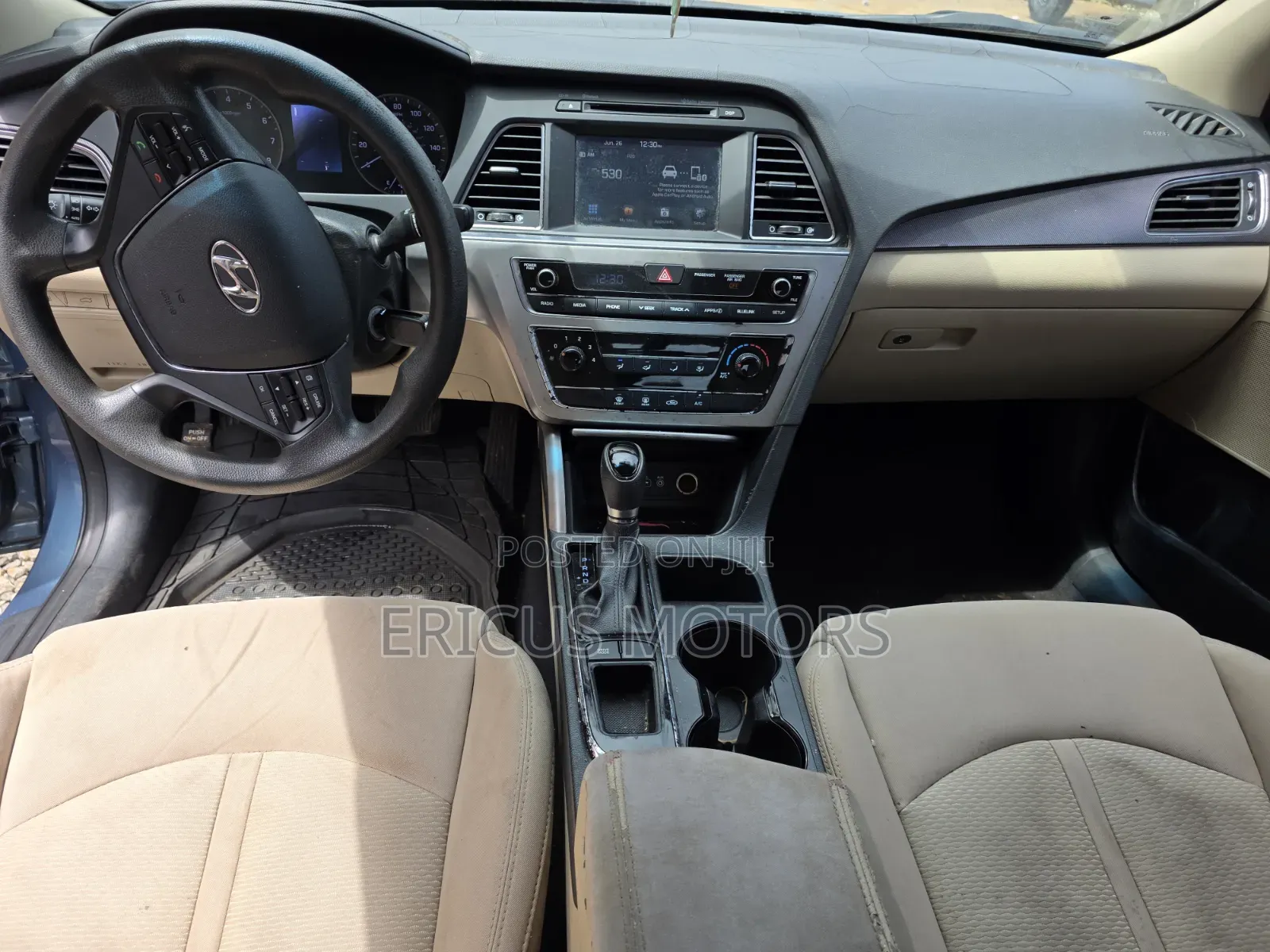 Hyundai Sonata 2017 Blue