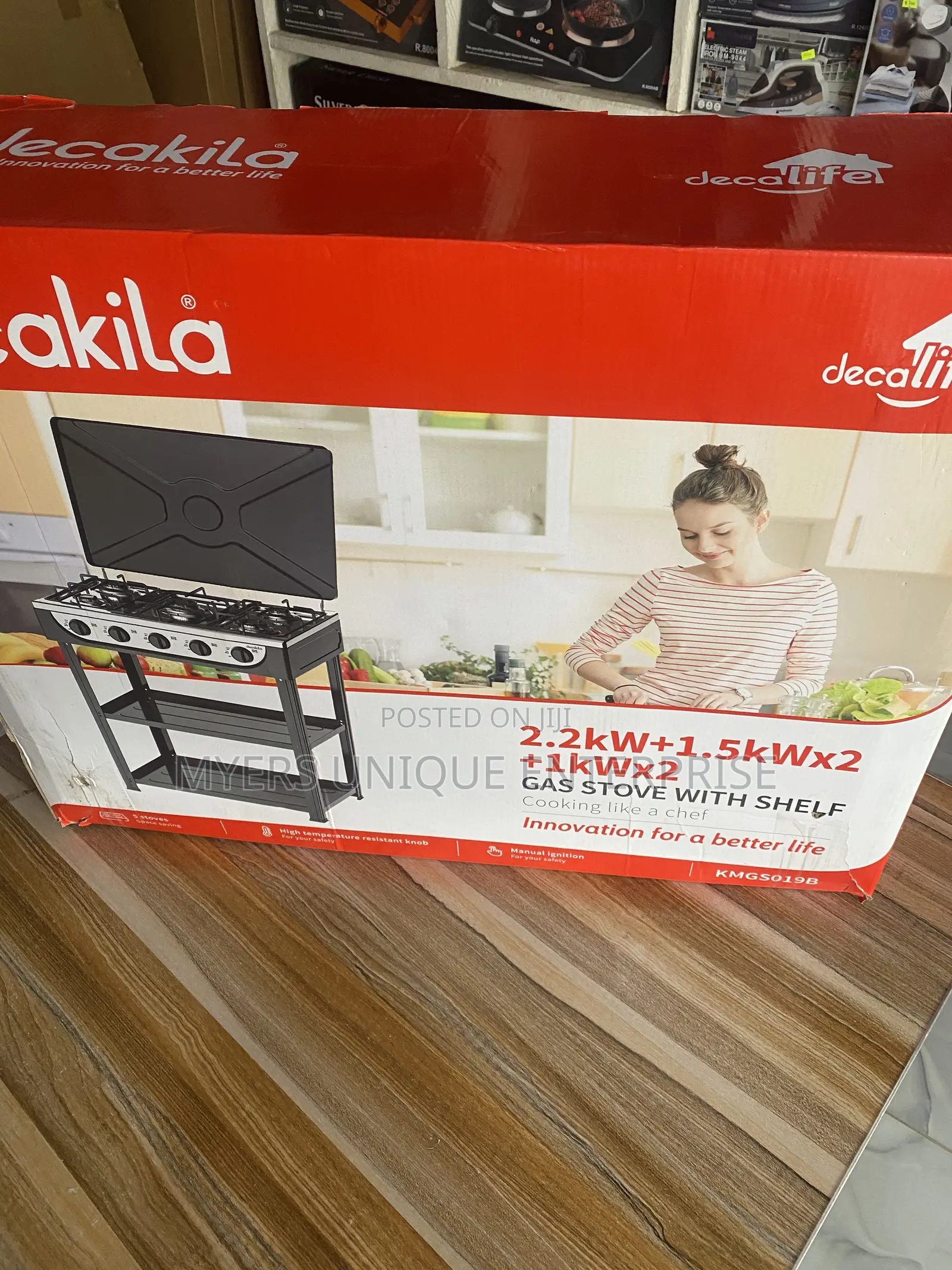 Decakila Decolife Gas Stove,Innovation for Better Life