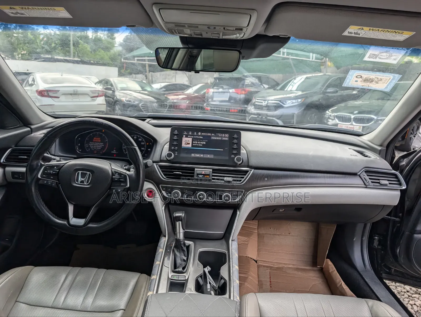 Honda Accord Touring 2018 Black