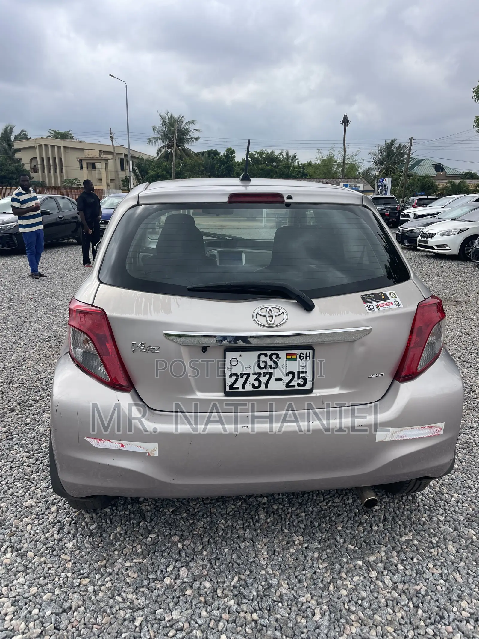 Toyota Vitz 2013 Gray