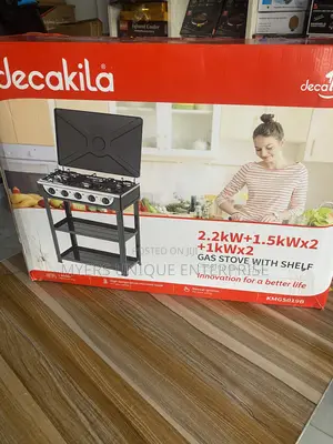 Decakila Gas Stove,Manual Ignition-Safe Design