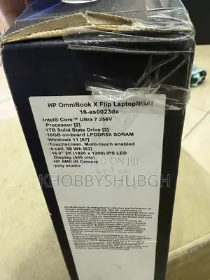 New Laptop HP OmniBook X Flip 16" 16GB Intel Core Ultra 7 SSD 1T