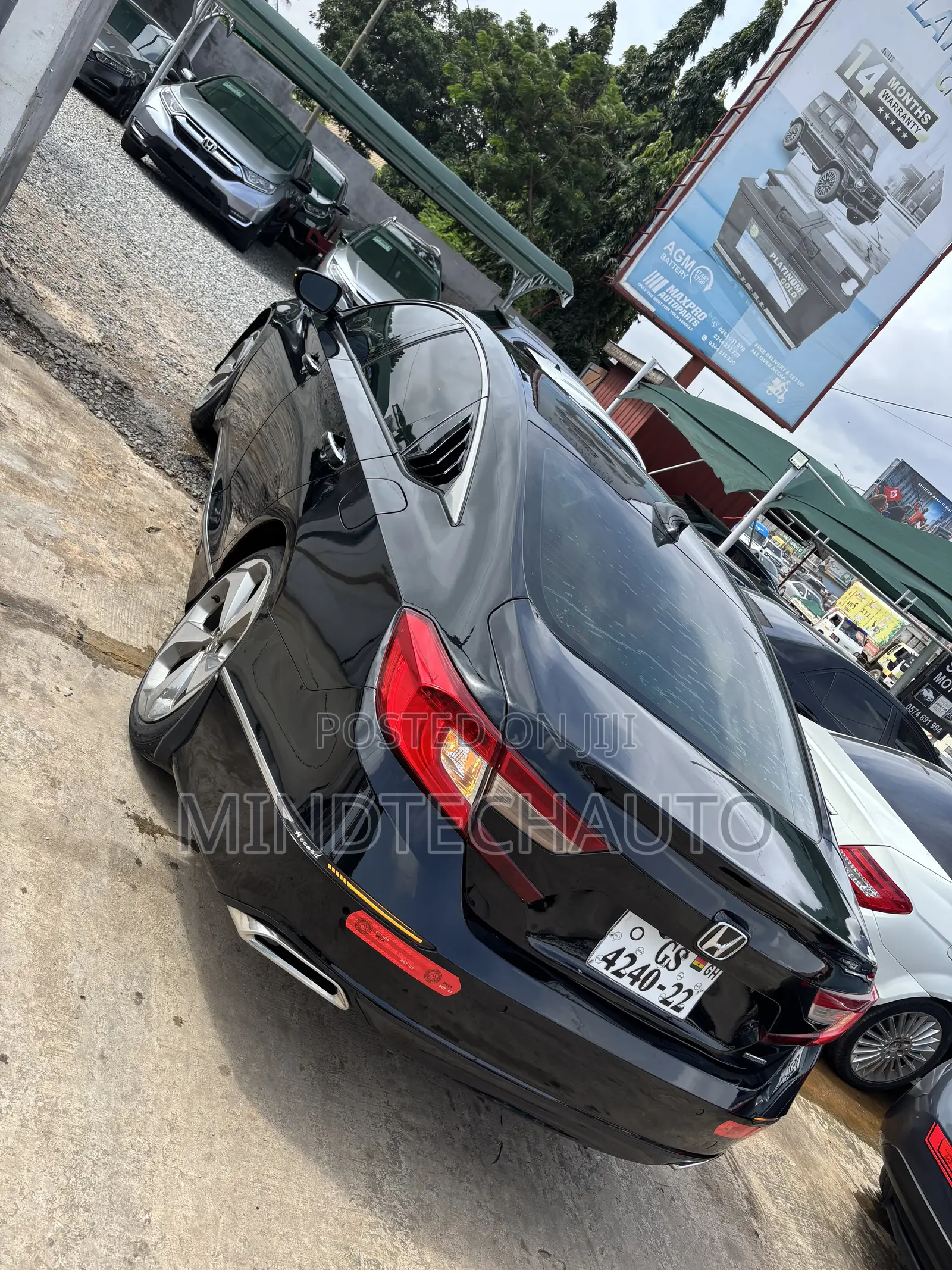 Honda Accord Touring 2018 Black