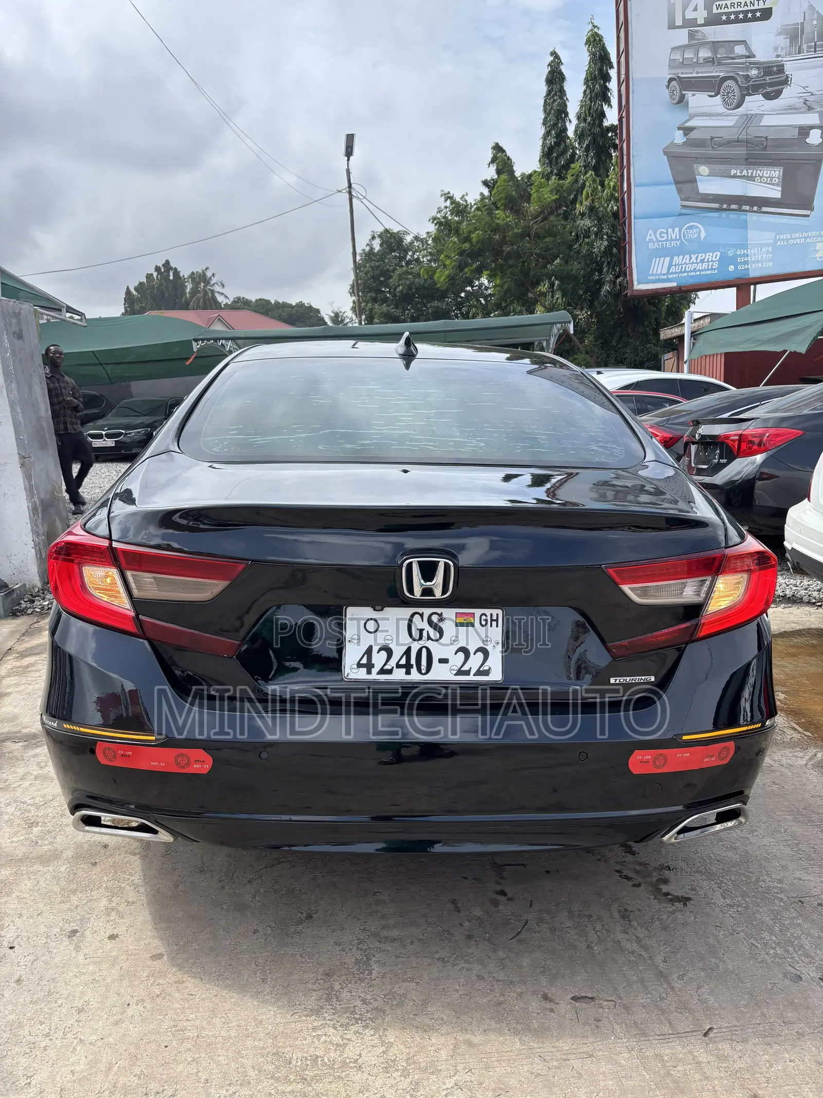 Honda Accord Touring 2018 Black