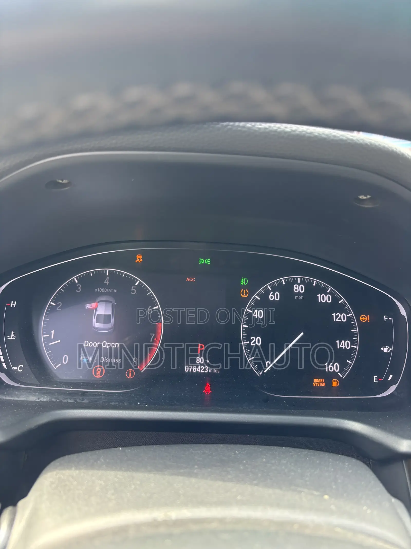 Honda Accord Touring 2018 Black