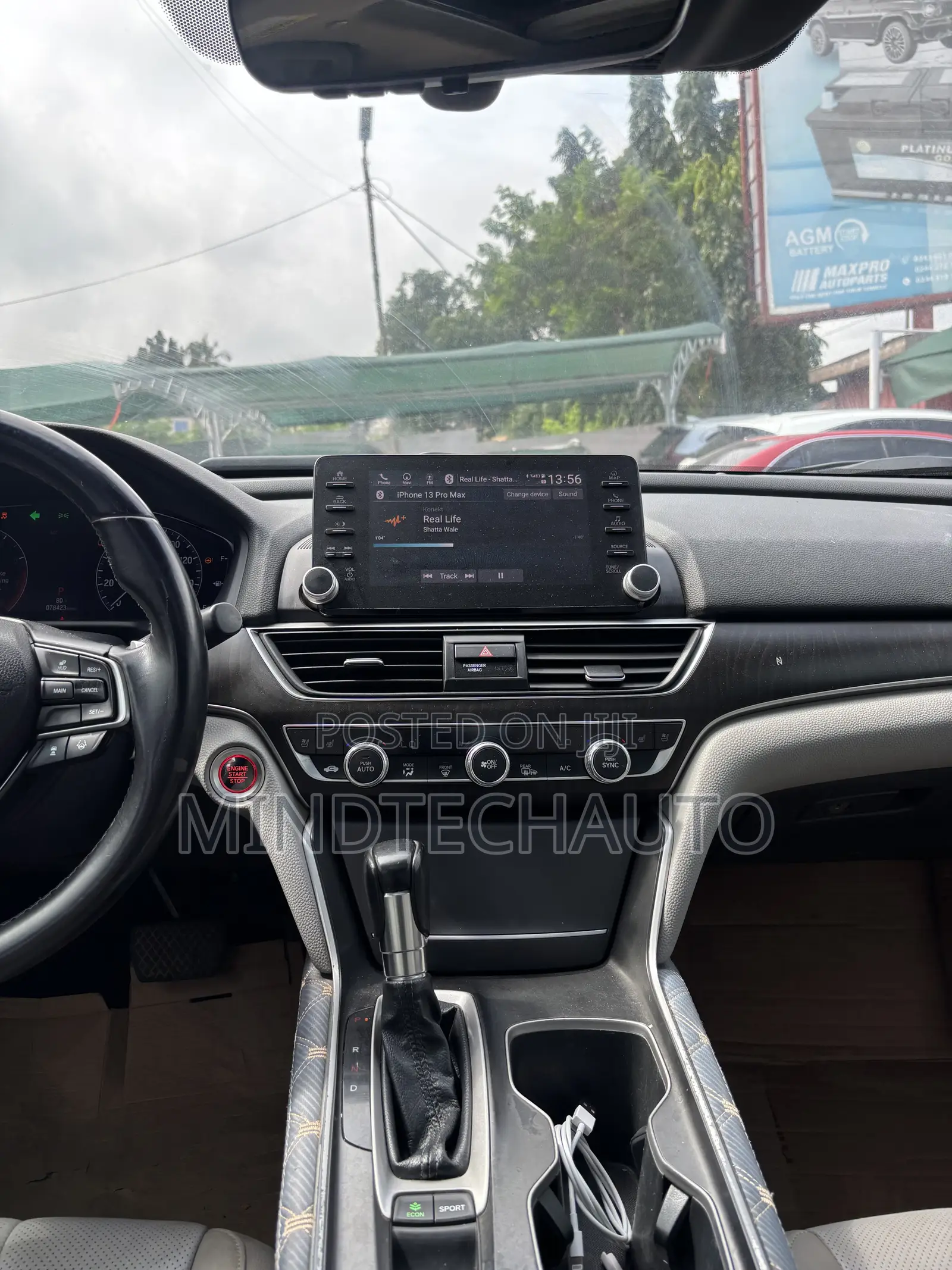 Honda Accord Touring 2018 Black