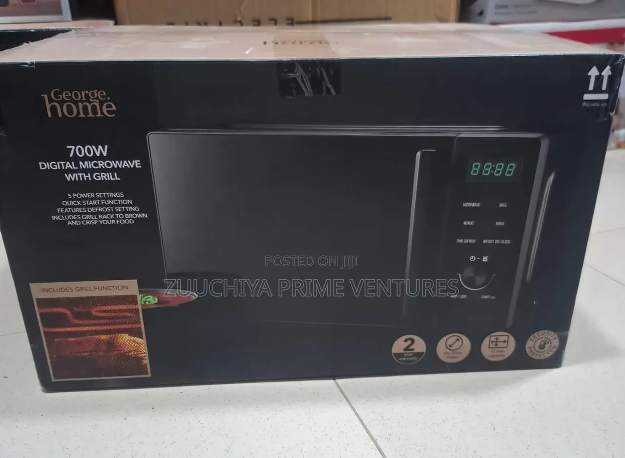 17.L George Home Digital Microwave With Grill From Uk 
