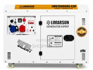 Limarsun 10kva Super Silent Diesel Generator – 3-Phase