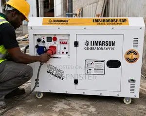 Limarsun 10kva Super Silent Diesel Generator – 3-Phase