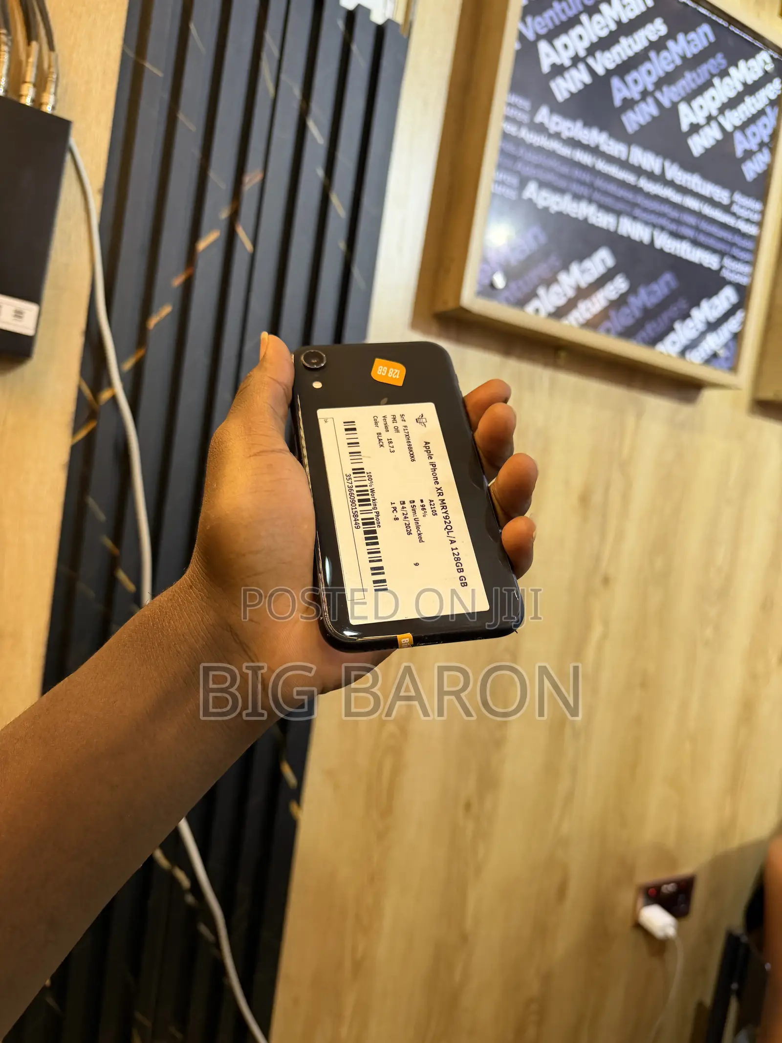 Apple iPhone XR 128 GB Black