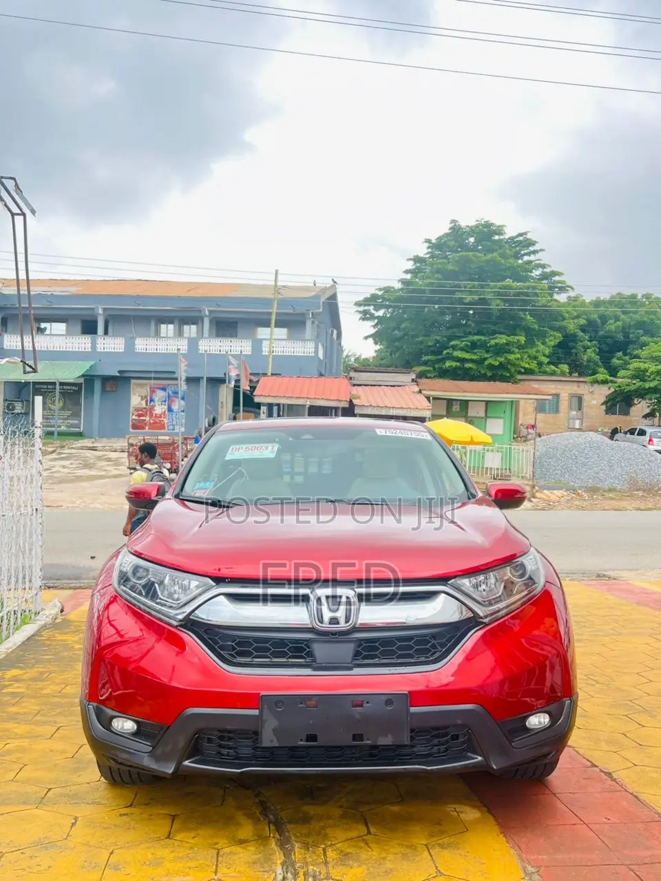 Honda CR-V EX AWD 2018 Red