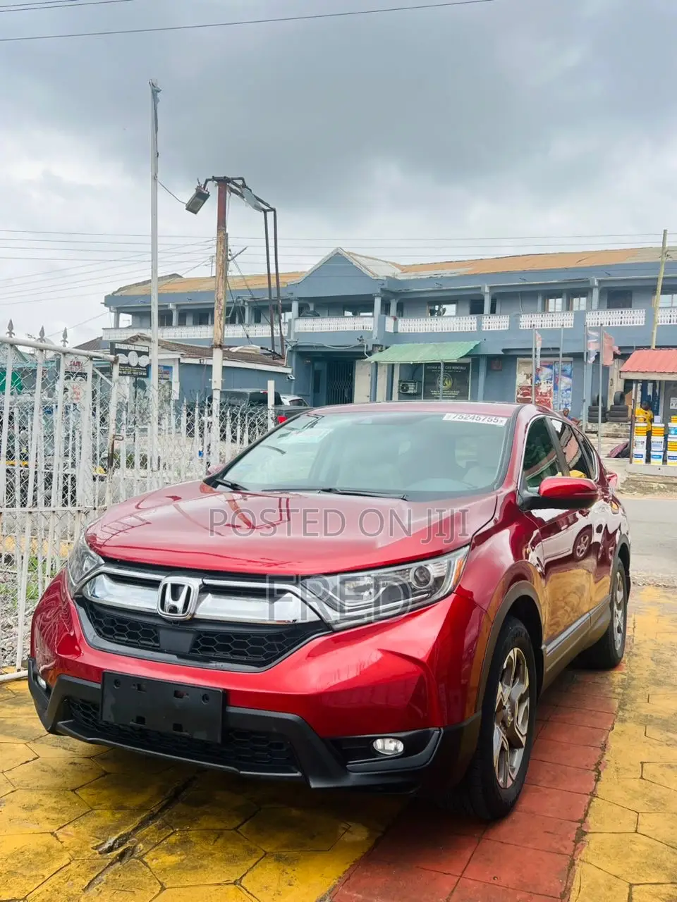 Honda CR-V EX AWD 2018 Red