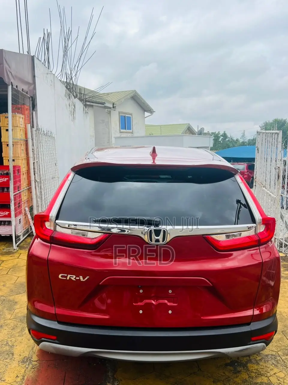Honda CR-V EX AWD 2018 Red