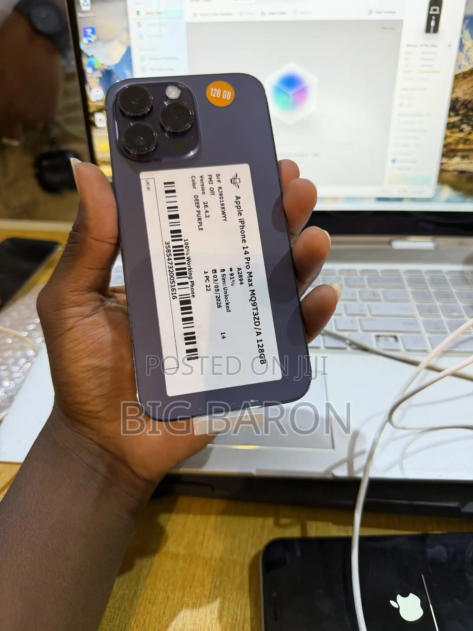 Apple iPhone 14 Pro Max 128 GB Black