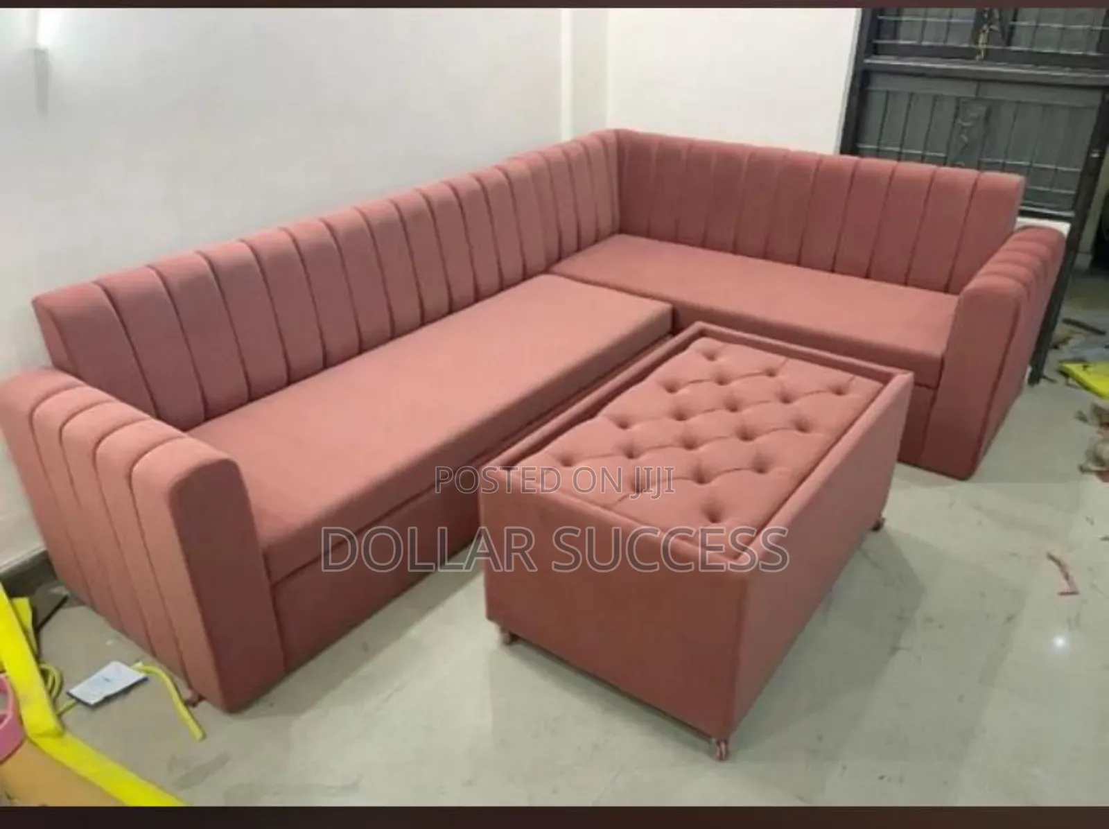 5 in 1 L Shape With Center Table Is Available