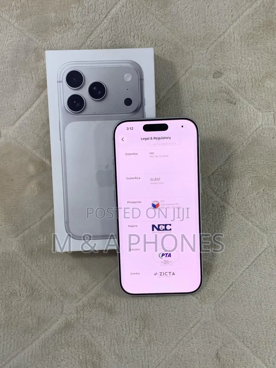 Apple iPhone 17 Pro Max 512 GB Silver