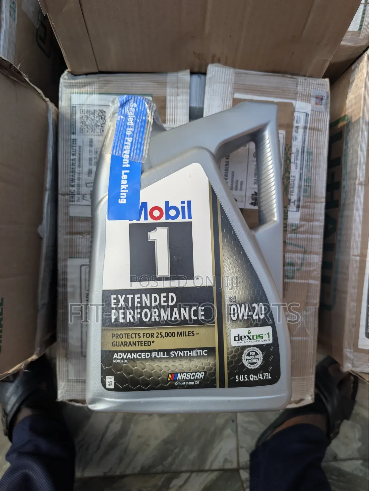 Mobil 1 0w 20 From U.S Extended Performance Oil (25,000 Miles Protect)