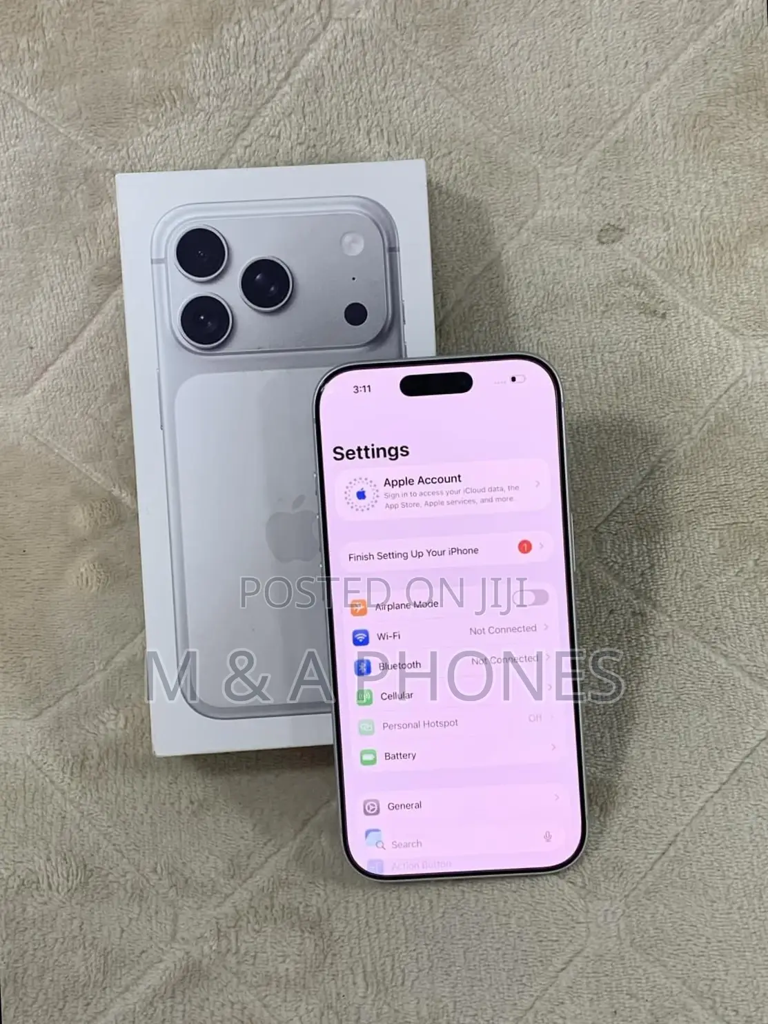 Apple iPhone 17 Pro Max 512 GB Silver