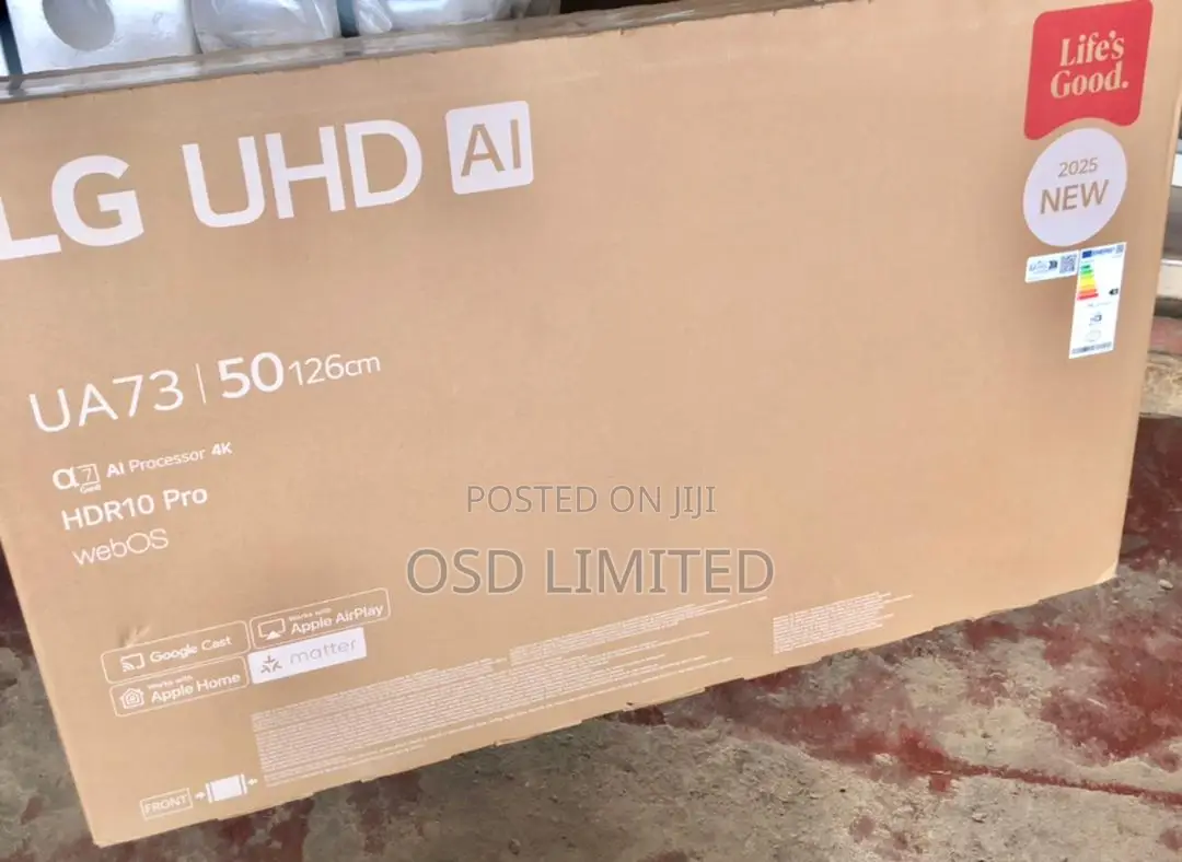 World Cup Promo Lg 50" Uhd Smart Tv With Hdr10 Pro