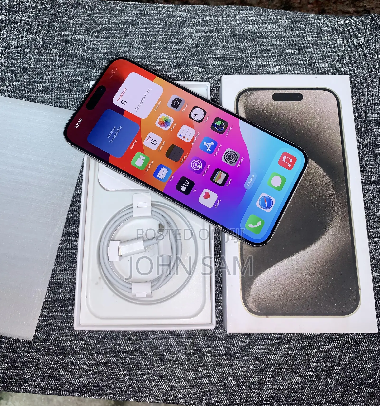 Apple iPhone 15 Pro Max 256 GB Silver