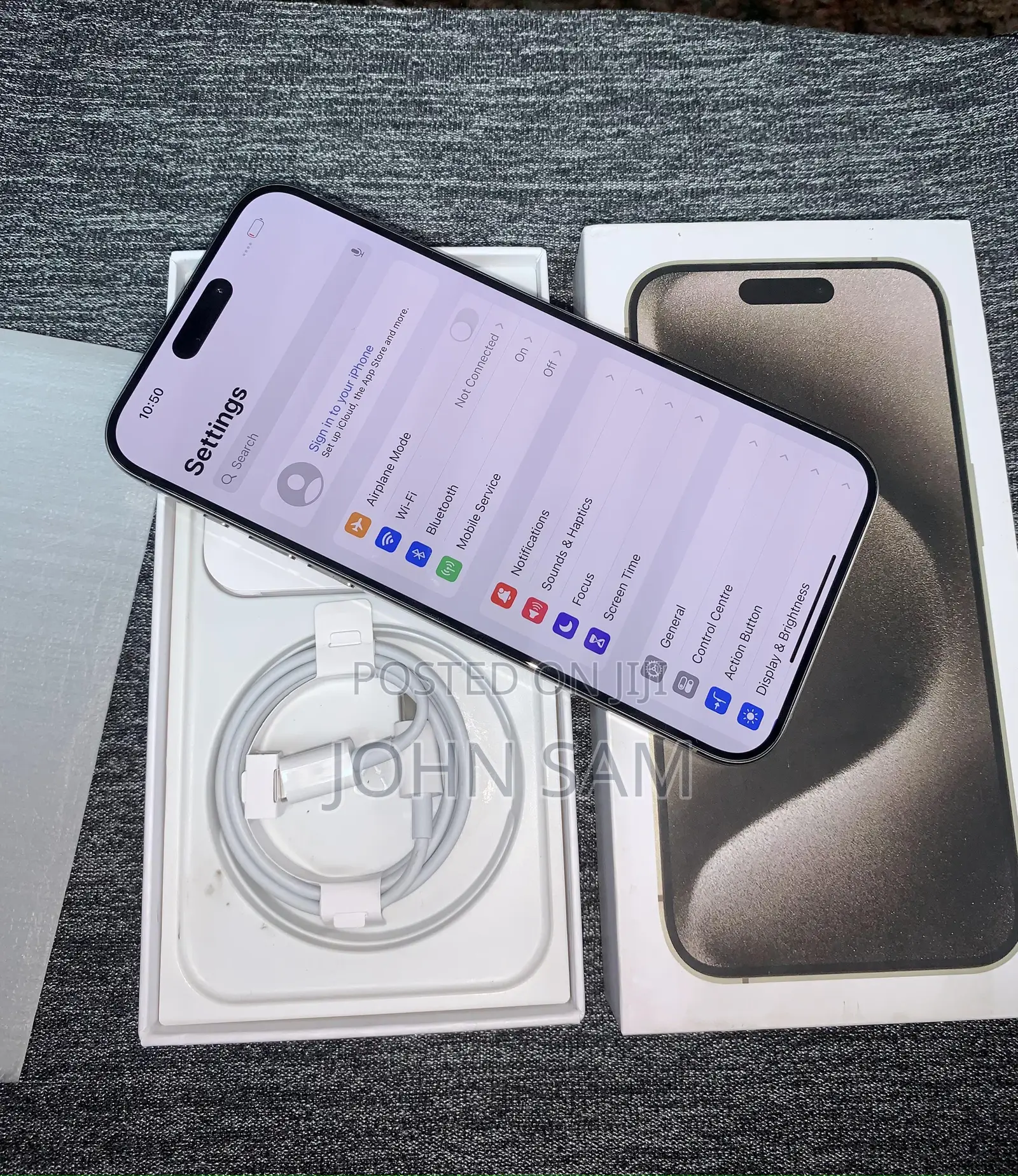 Apple iPhone 15 Pro Max 256 GB Silver