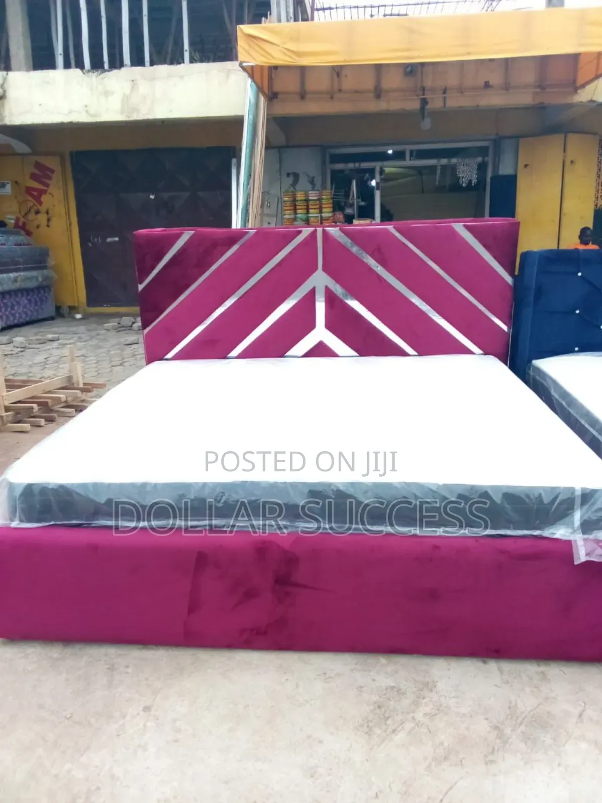 Complete Bedframe With Mattress Is Available