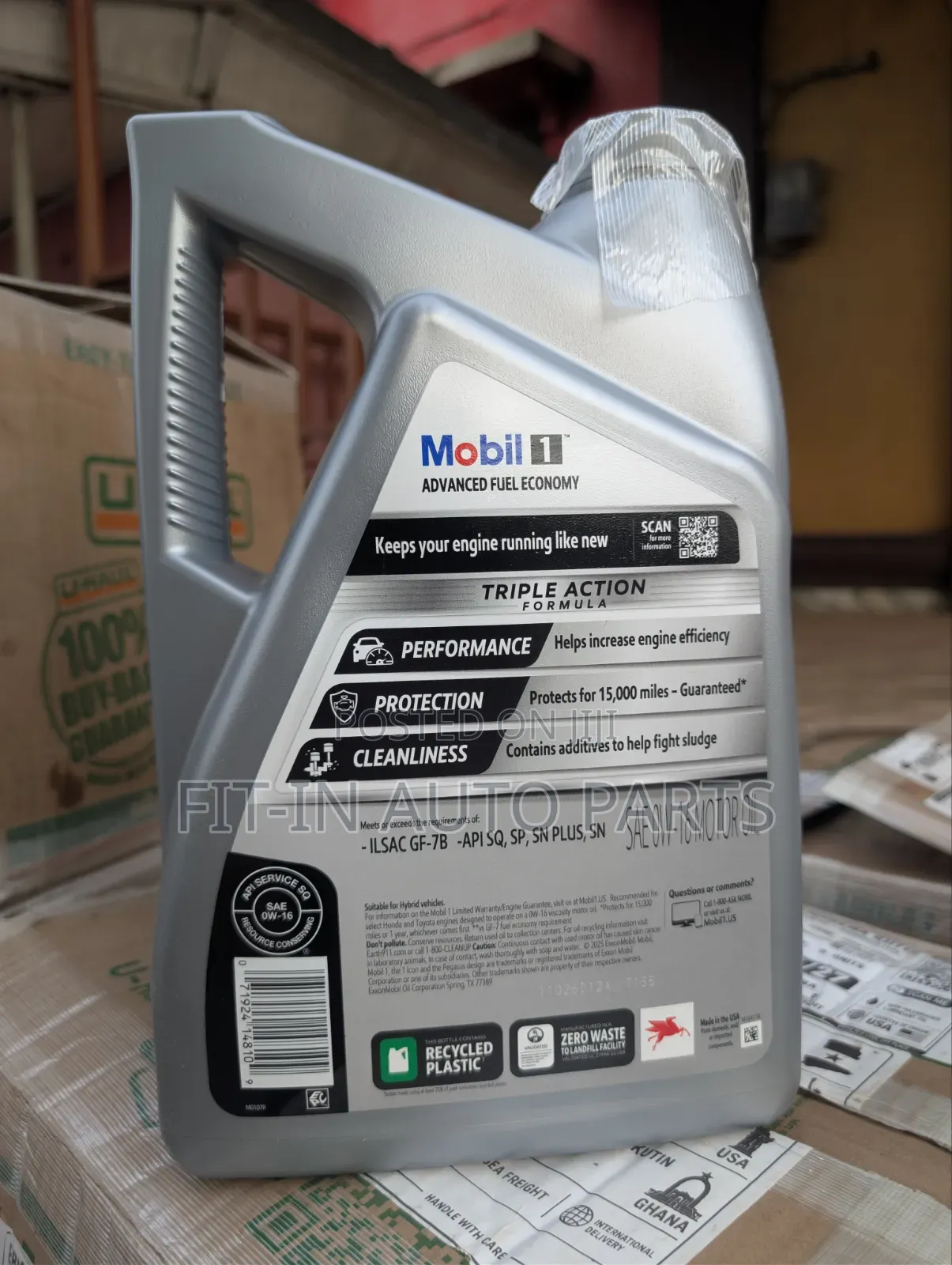 Mobil 1 0w 16 From U.S Available